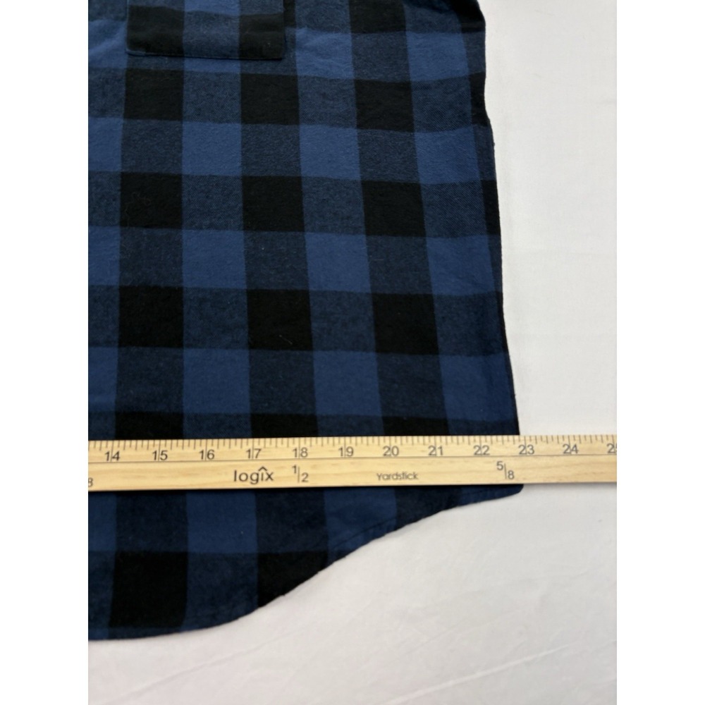 Grateful Dead Button Up Plaid Flannel Blue Medium 2022 - Picture 11 of 15